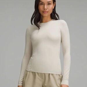 Lululemon Wundermost Ultra-Soft Nulu Crewneck Long-Sleeve Shirt